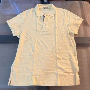 Burberry Polo Mellow Yellow Size XL